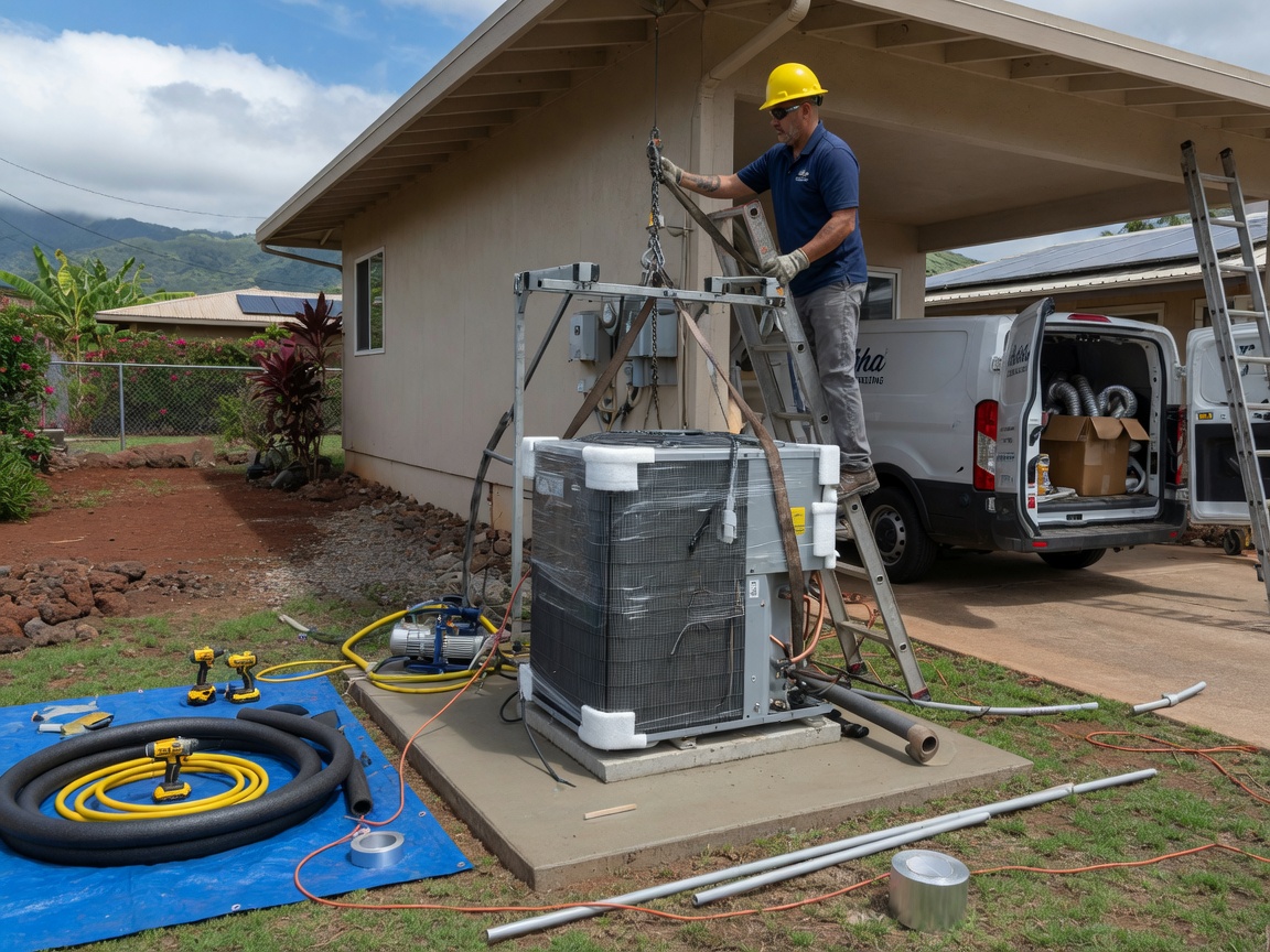 Central AC Installation in Waipahu, HI